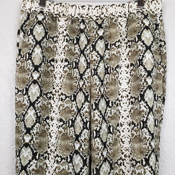 NEW! Banana Republic Snakeskin Print Pants - M - Picture 3 of 5